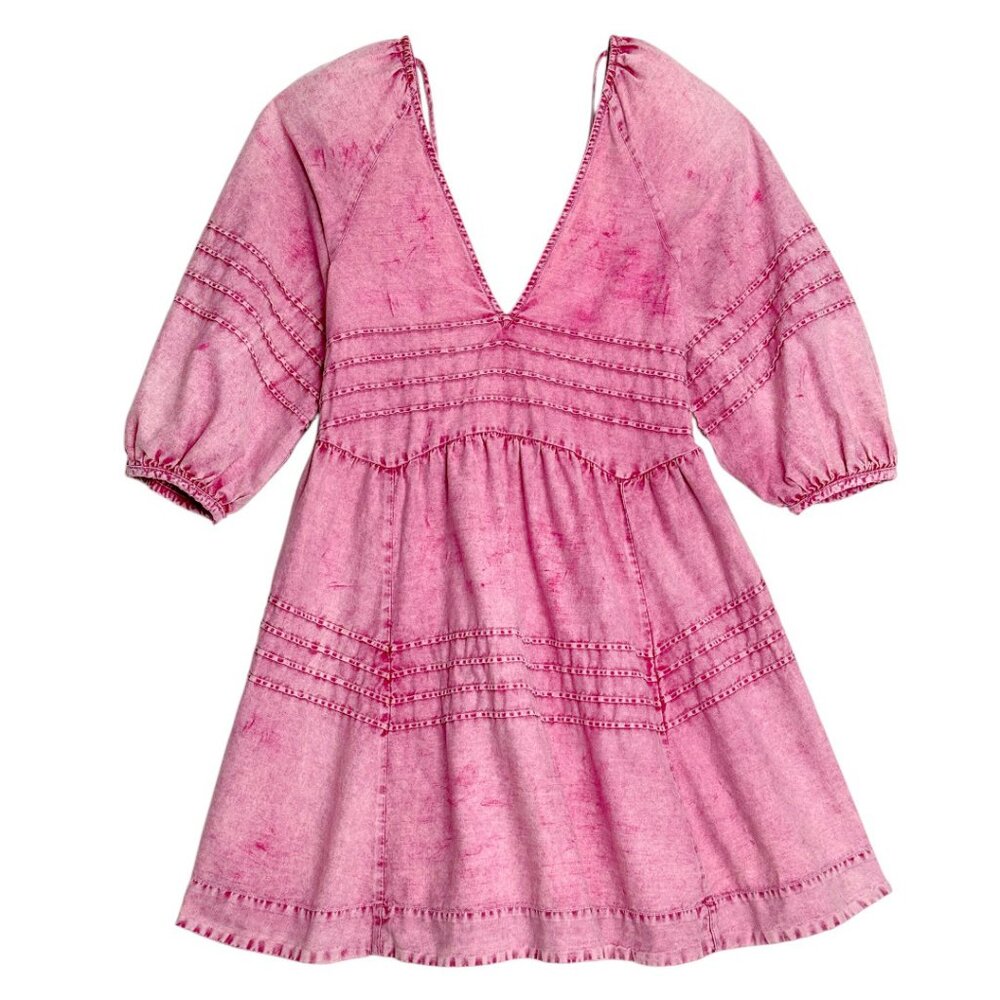 Free People Pink Mini Dress